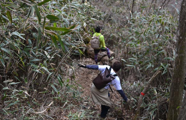 祖母山　登山　熊本　北谷登山口