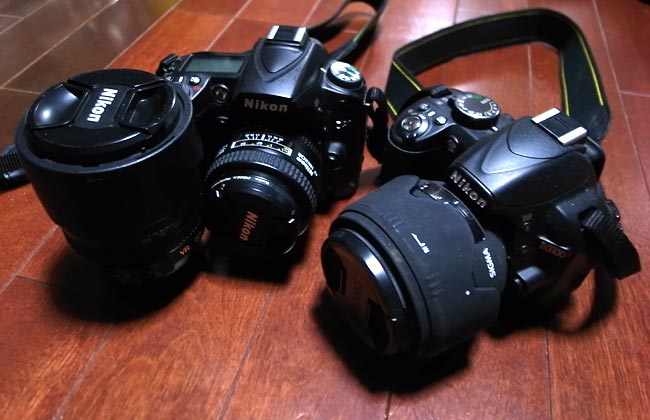 D90　D3100　Nikon　
