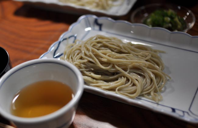 新そばを食べる会　阿蘇　西巌寺　一心庵